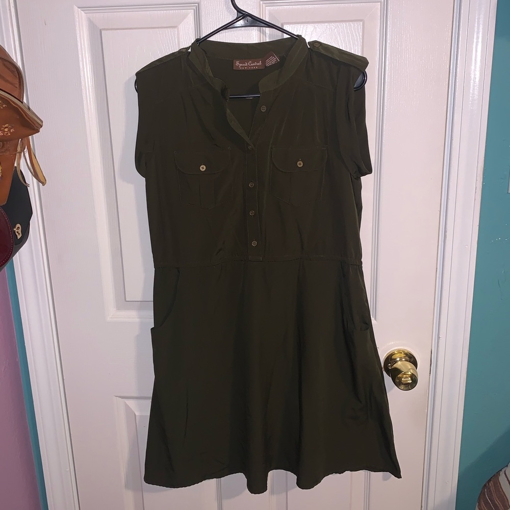 Dark Green XL Dress